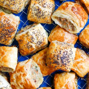 Skinnymixers Sausage Rolls Thermomix