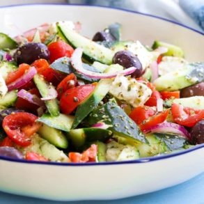 Skinnymixers Greek Salad