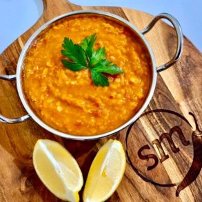 Skinnymixers Red Lentil Dahl Thermomix