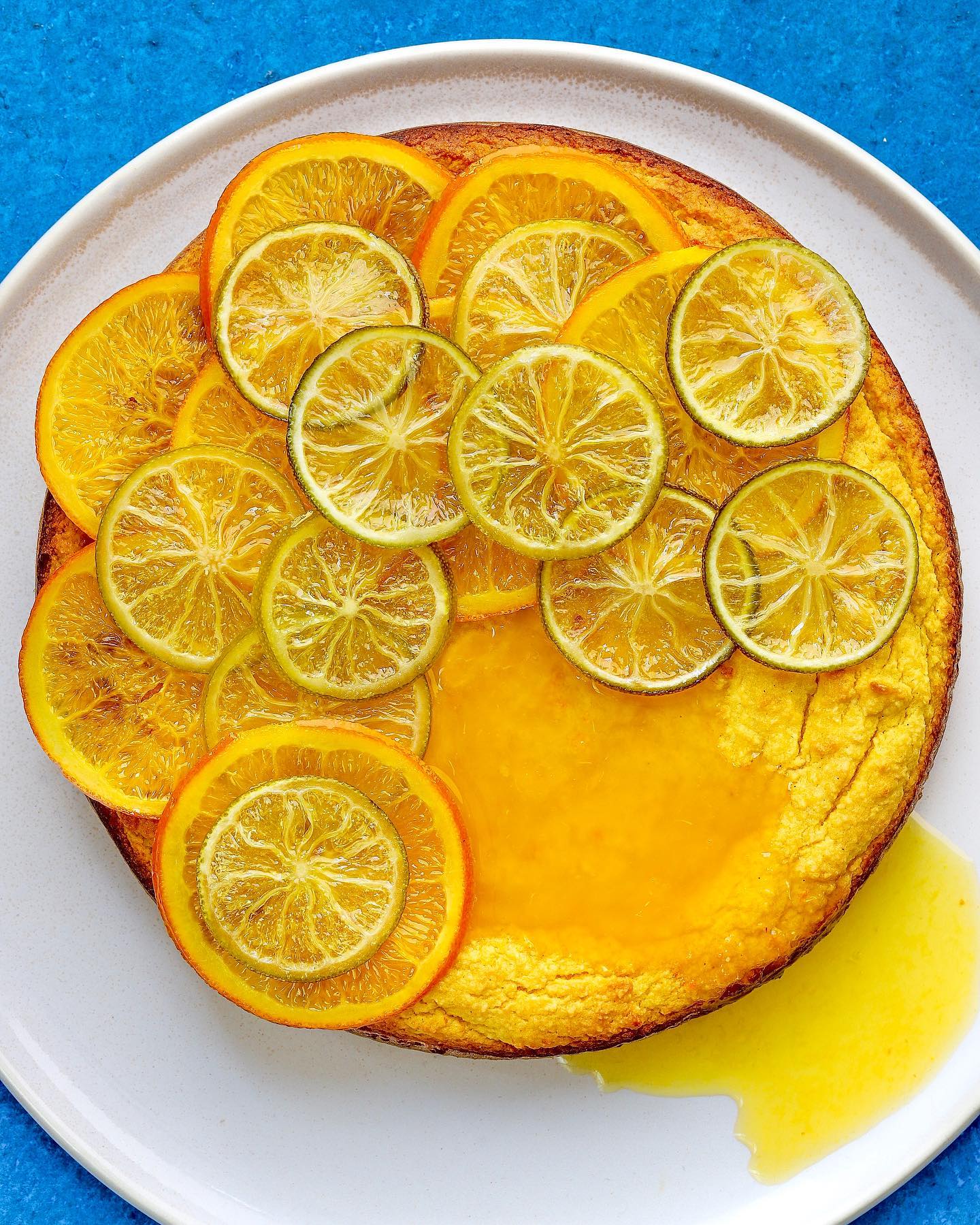 Gin Orange Syrup Cake