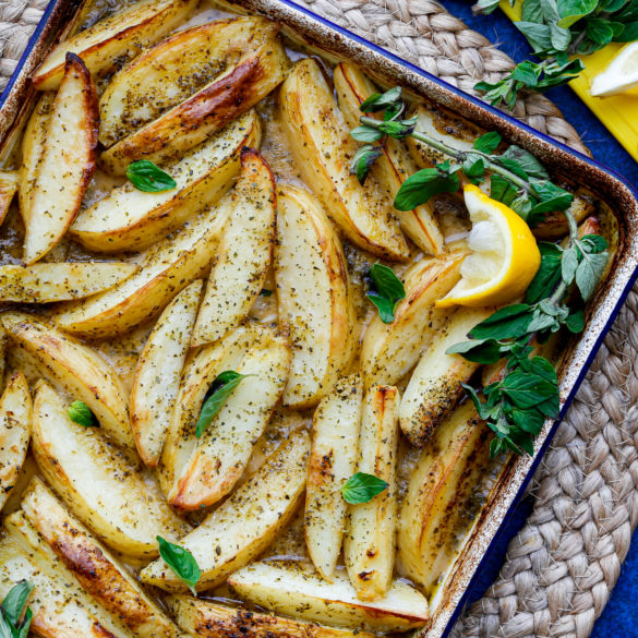 Skinnymixers Lemon Oregano Potatoes