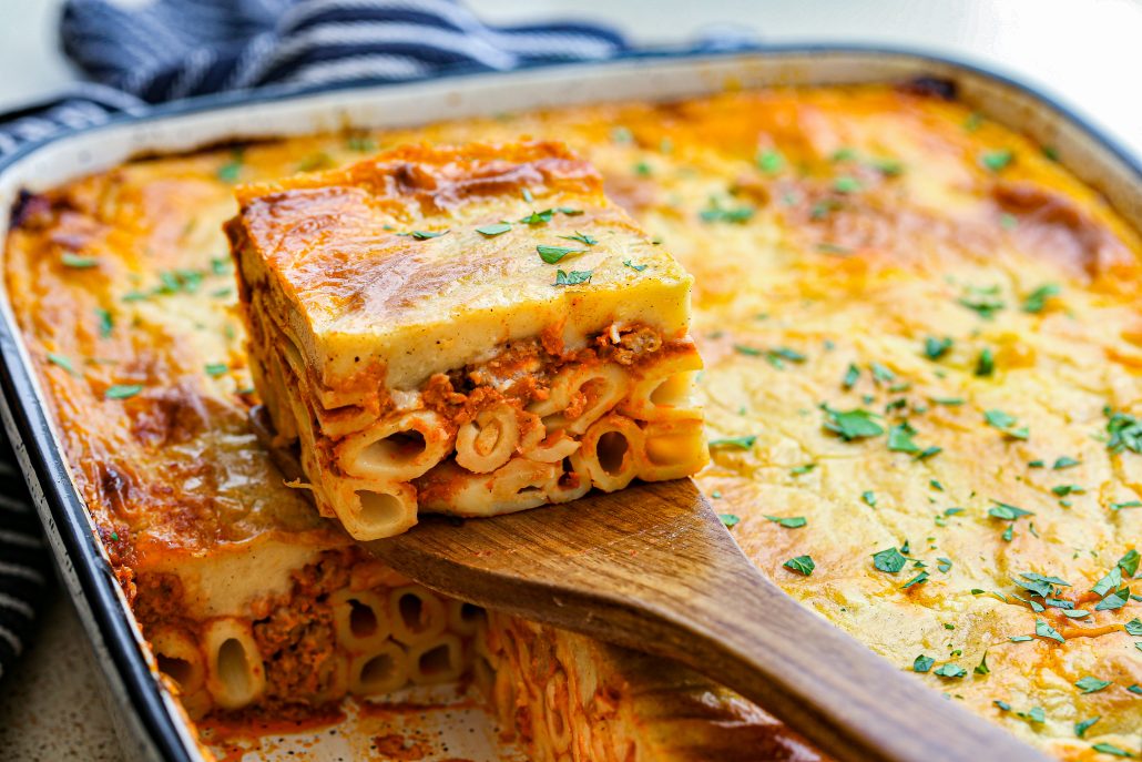 Pastitsio Skinnymixers Greek