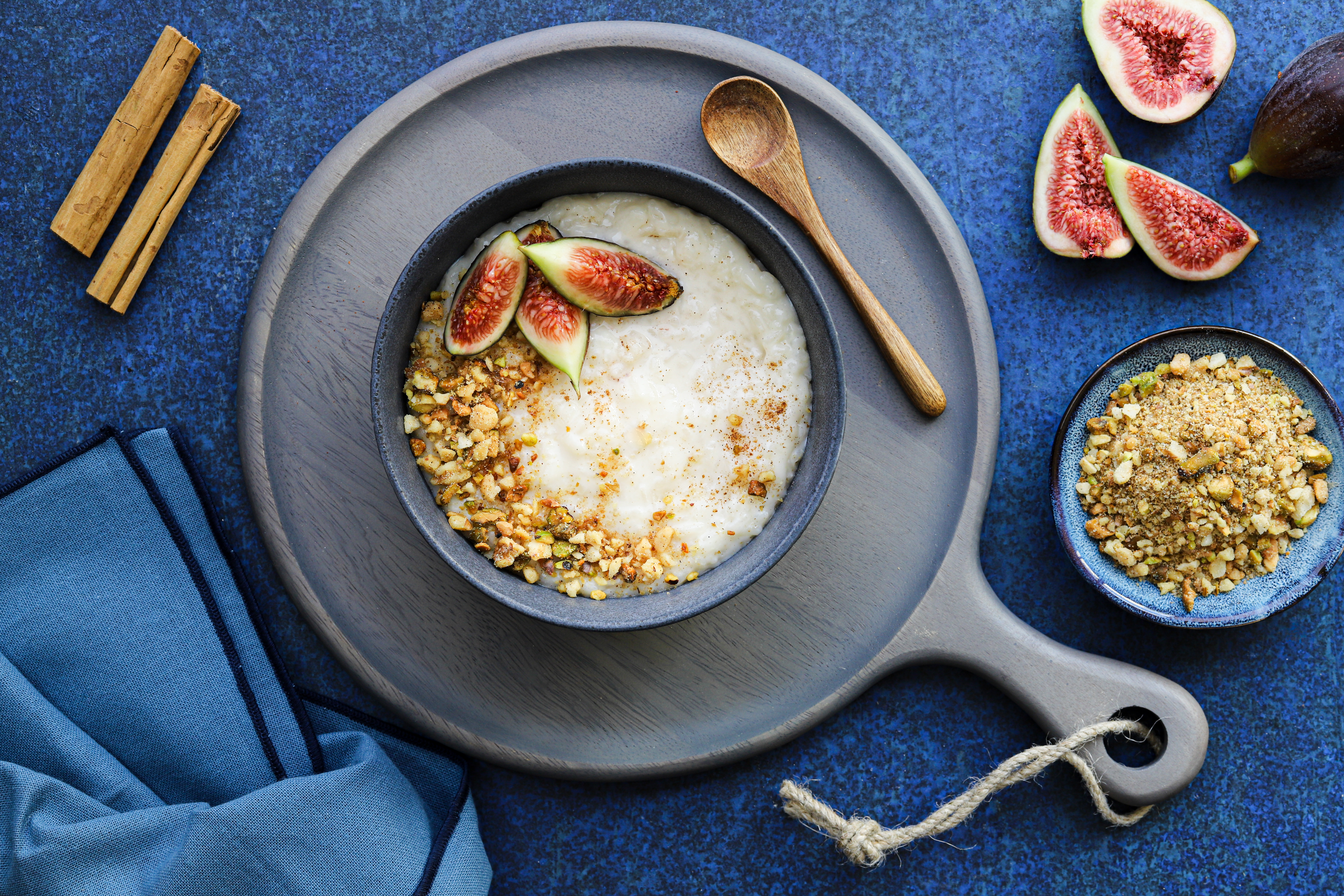 ALToG Rizogalo with Baklava Crumb (rice pudding) Skinnymixers