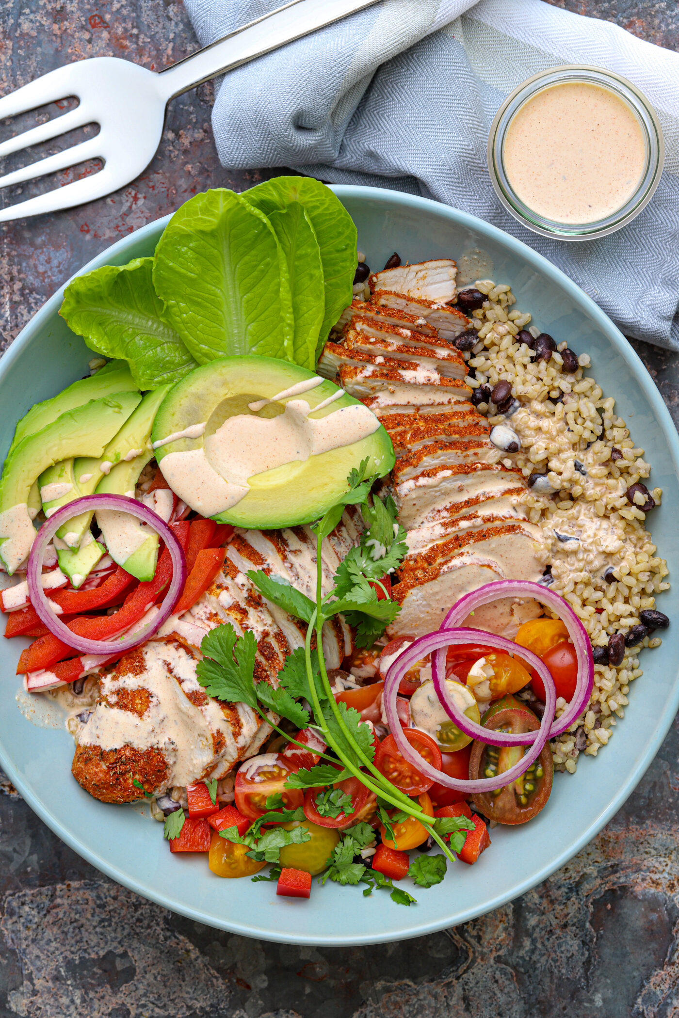 THMV Cajun Chicken Salad Skinnymixers