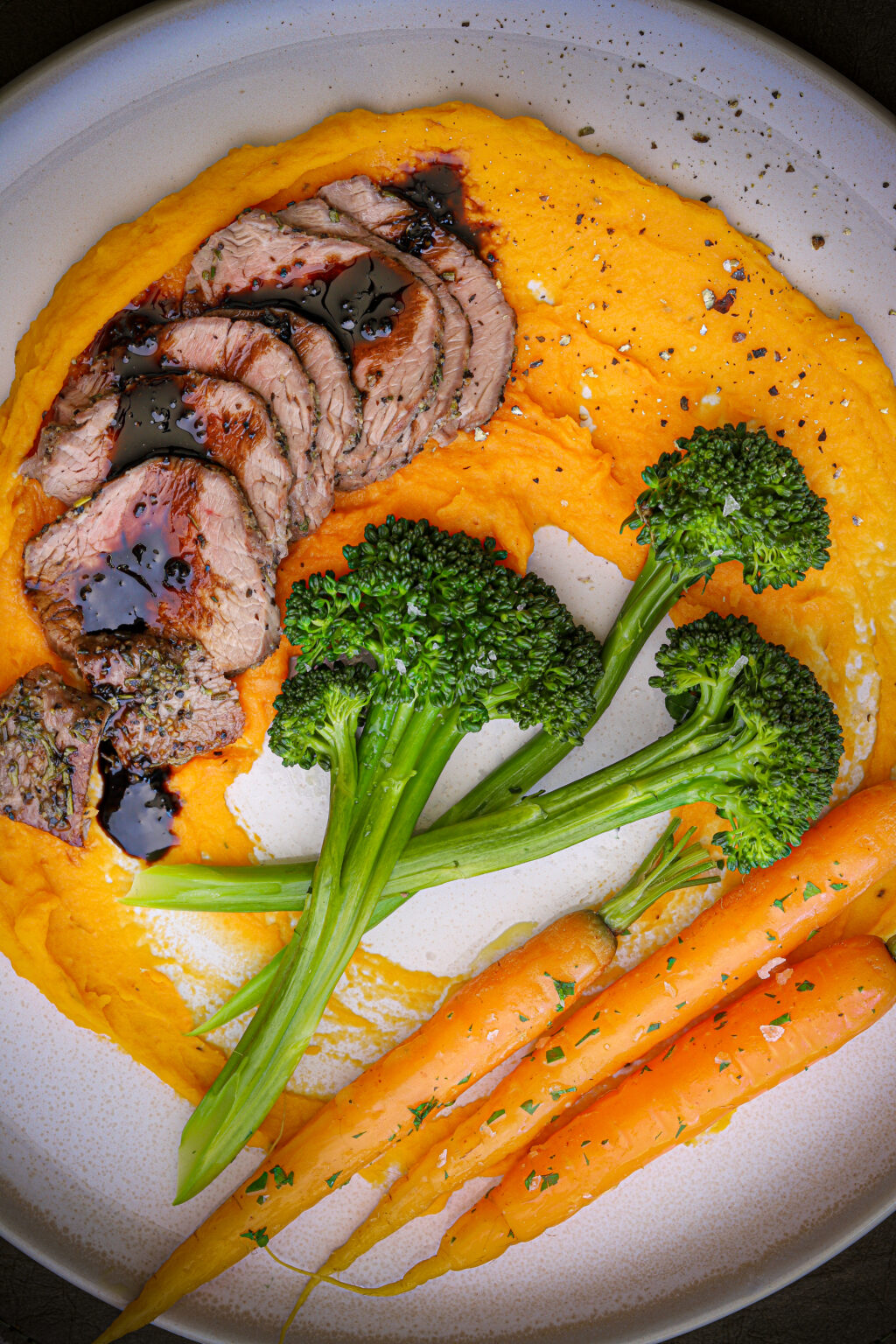 THMV Balsamic Glaze Lamb dinner Skinnymixers