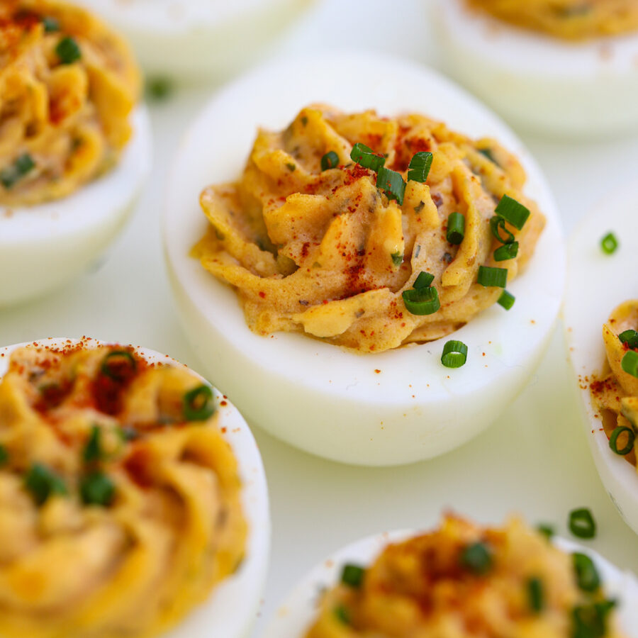 SMBBQ Devilled Eggs Skinnymixers