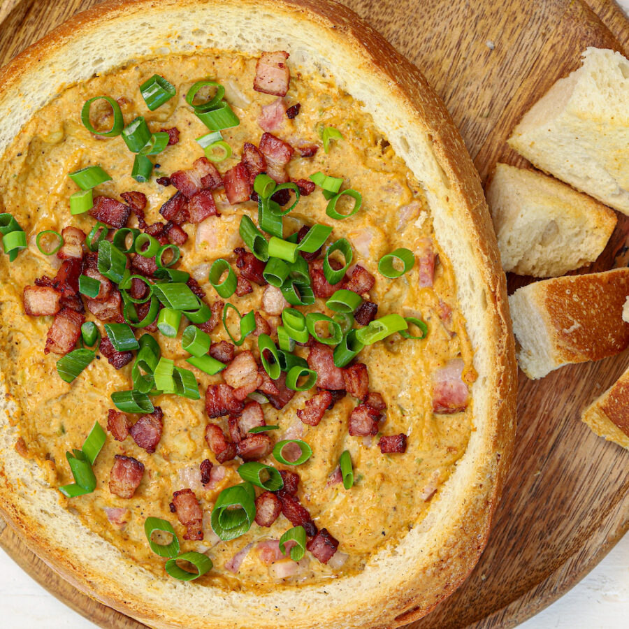 SMBBQ Jalapeño Popper Cob Loaf Filling Skinnymixers