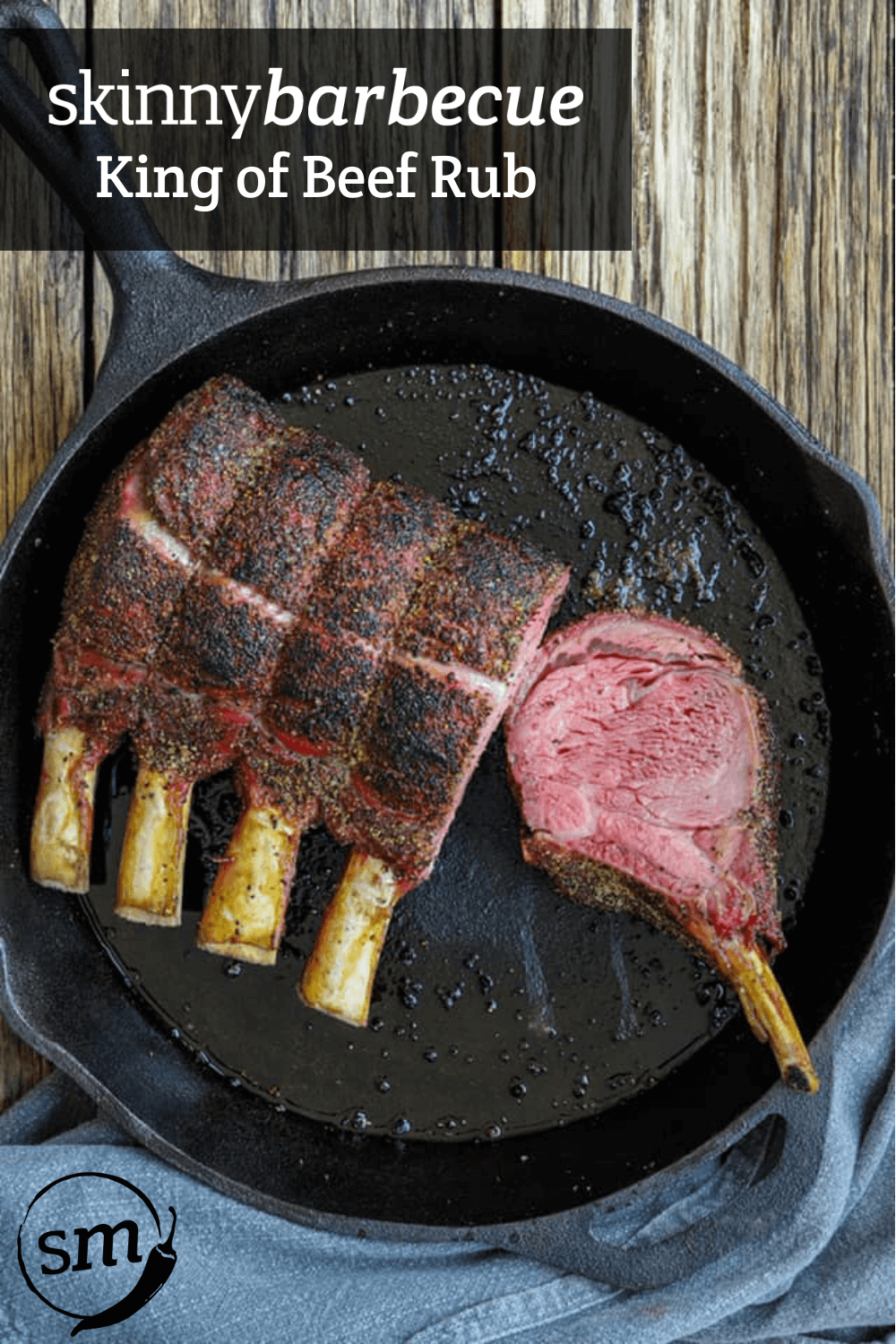 SMBBQ King of Beef Rub Skinnymixers