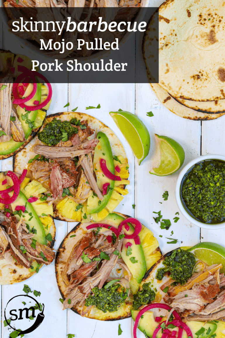 SMBBQ Mojo Pulled Pork Shoulder Skinnymixers