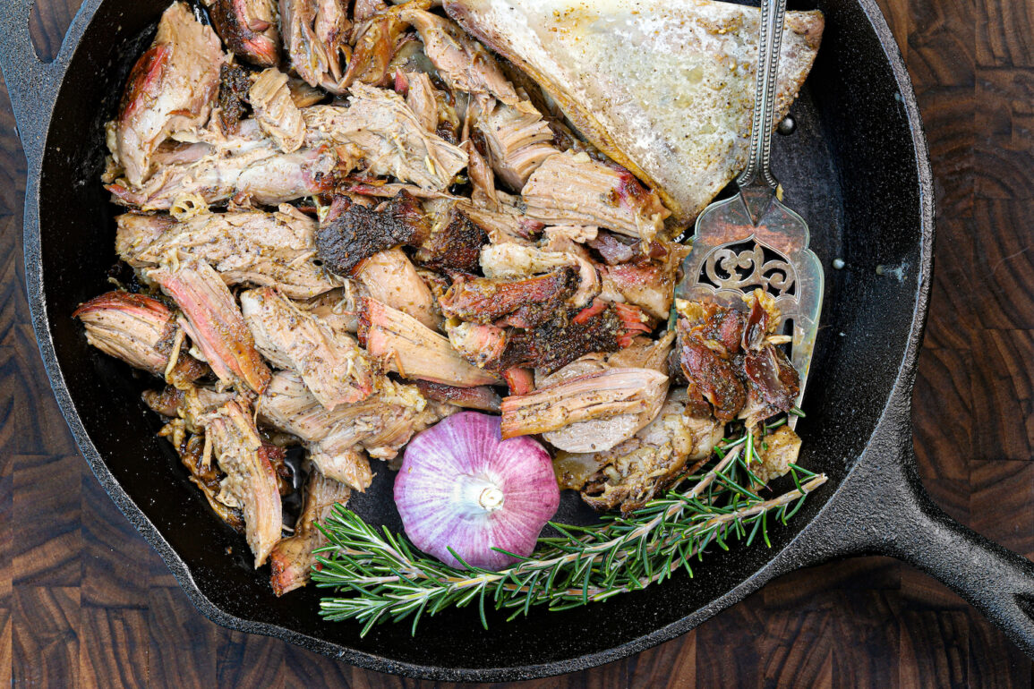 SMBBQ Pulled Lamb Shoulder Skinnymixers