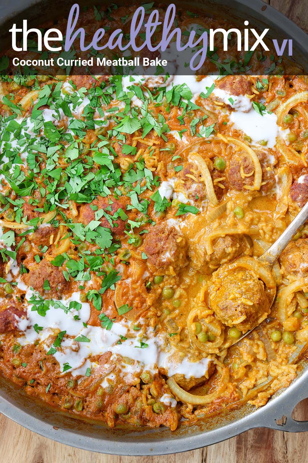 Coconut Curried Meatball Dinner THMVI