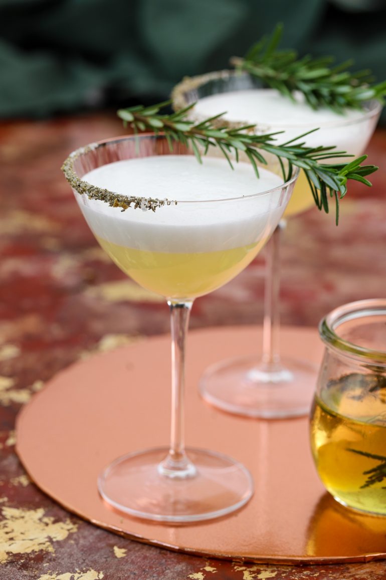 Rosemary Gin Sour
