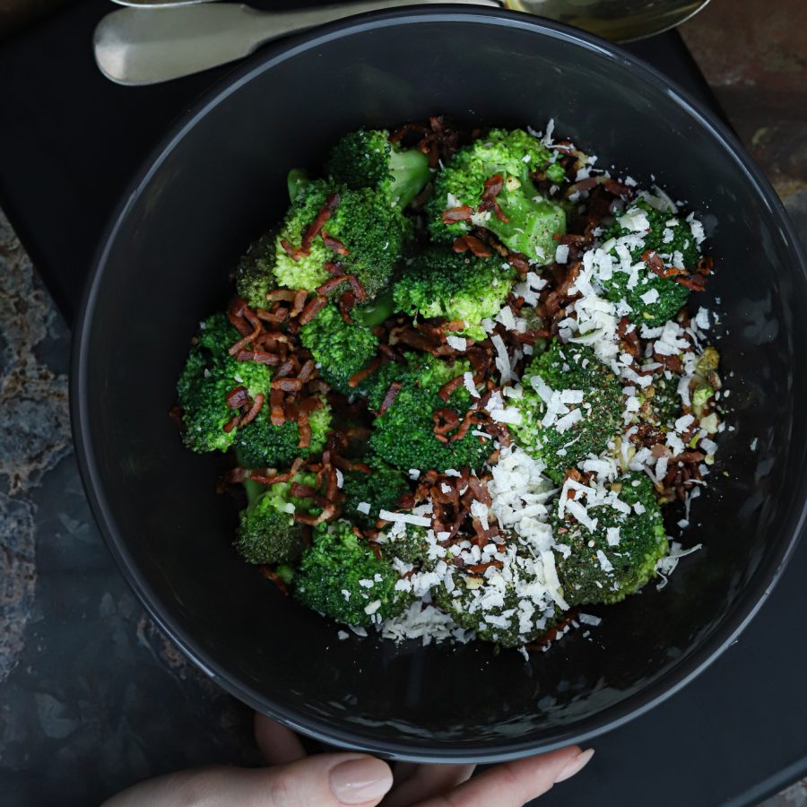 SMENT Bacon & Broccoli Salad Skinnymixers