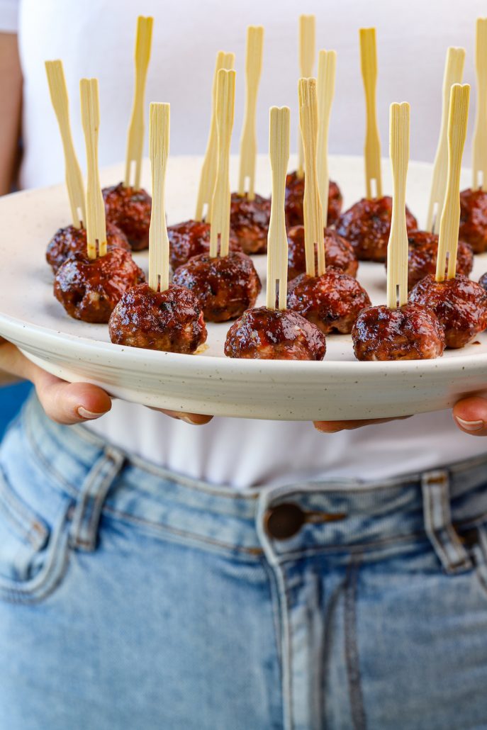 SMENT Glazed BBQ Meatballs Skinnymixers