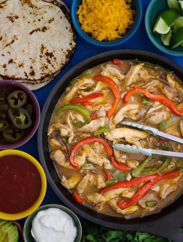 The Healthy Mix Dinners Chicken Fajitas Filling