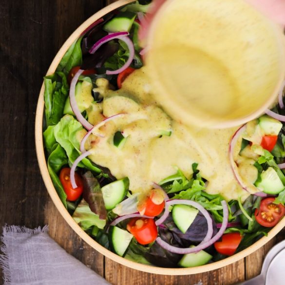 The Healthy Mix Dinners Simple Salad Dressing