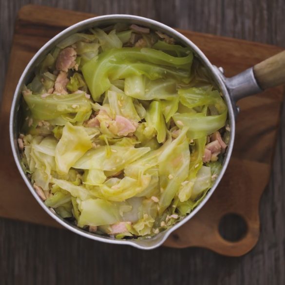 The Healthy Mix Dinners Sautéed Cabbage & Bacon