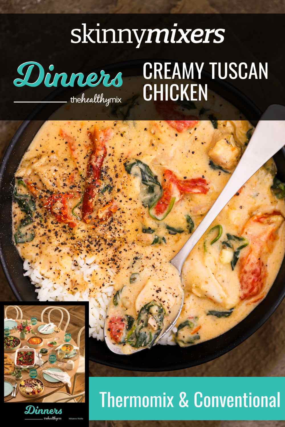 THMD Creamy Tuscan Chicken Skinnymixers