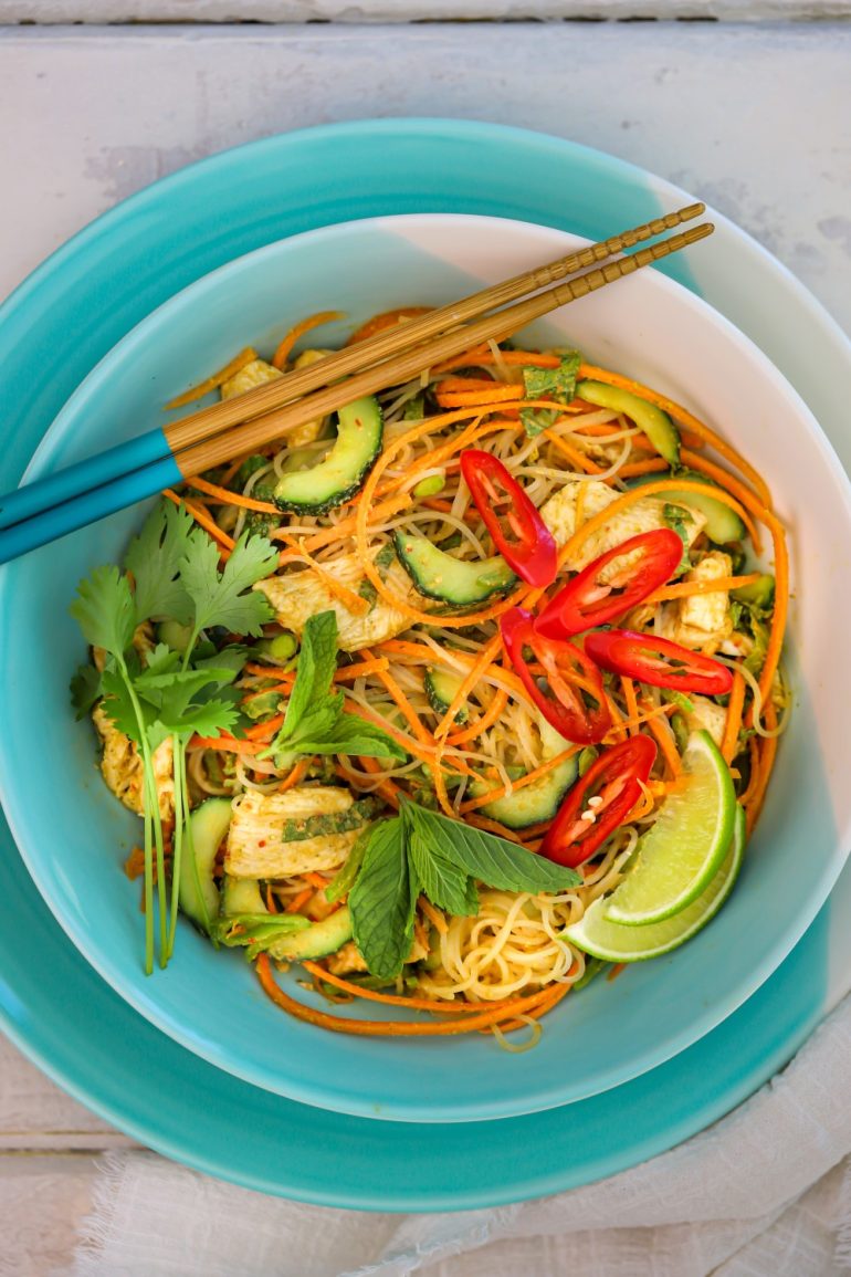 Thai Chicken Noodles – Modern Honey