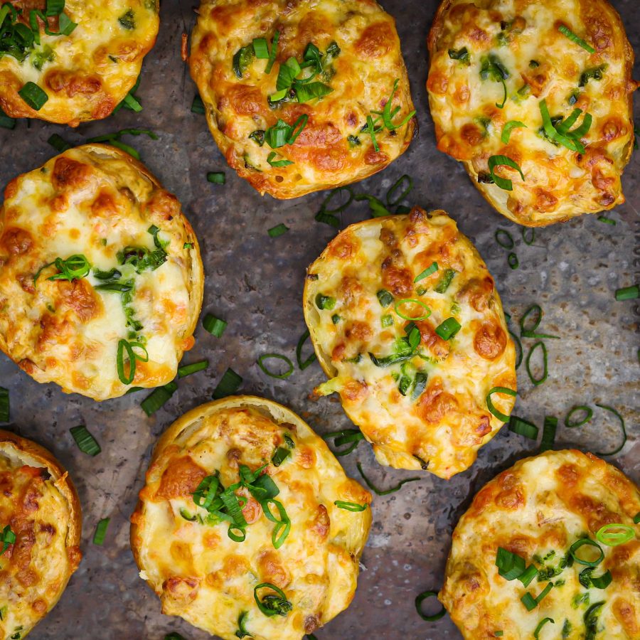 Guest Recipe Grant’s Jalapeño Popper Potato Skins Skinnymixers