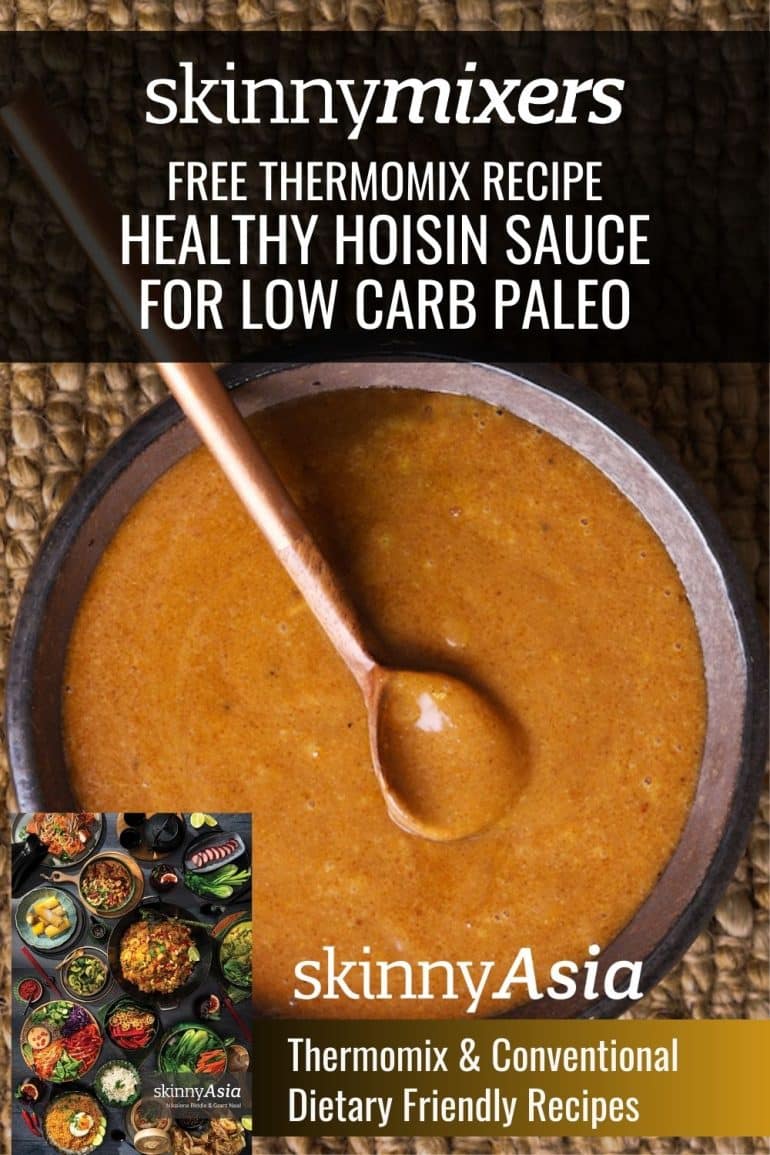 skinnymixer's Healthy Hoisin Sauce (Low Carb, Paleo) - skinnymixers