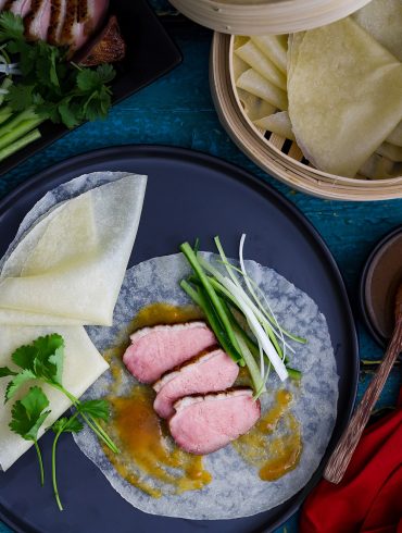 Skinnymixer's Peking Style Duck Pancakes