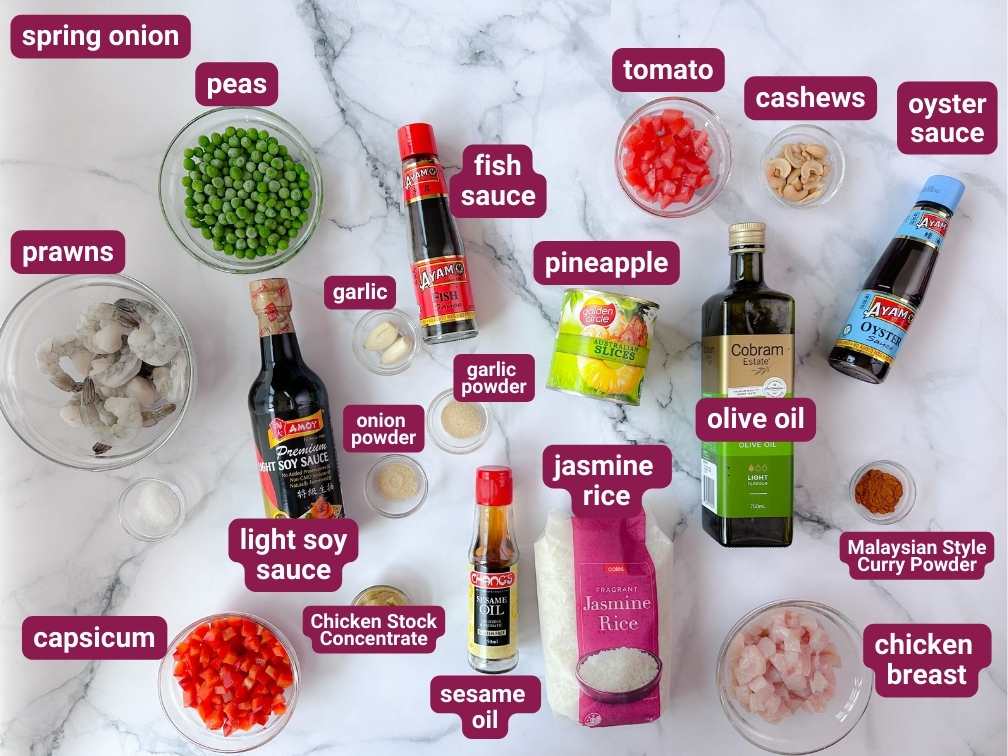 SKINNYASIA Thai Pineapple Fried Rice skinnymixers