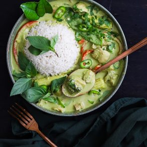 Skinnymixer's Thai Very Green Chicken Curry