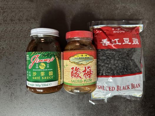 Specialty ingredients used for Betty'e Yum Cha Black Bean Pork Thermomix Recipe