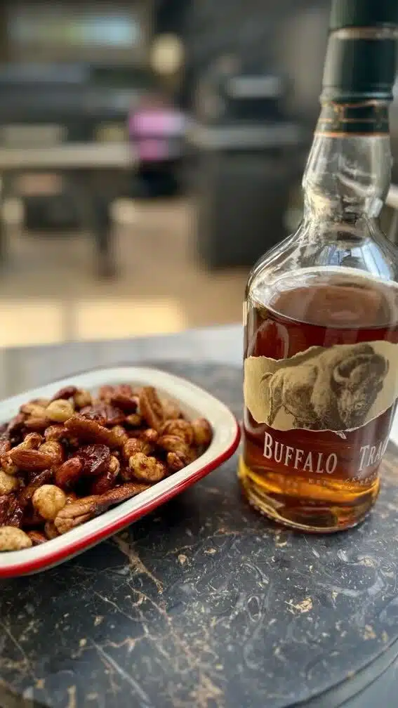 Buffalo Trace Bourbon Candied Nuts