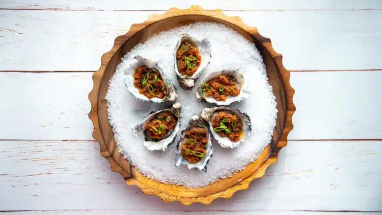 Chorizo Oysters Kilpatrick Thermomix recipe