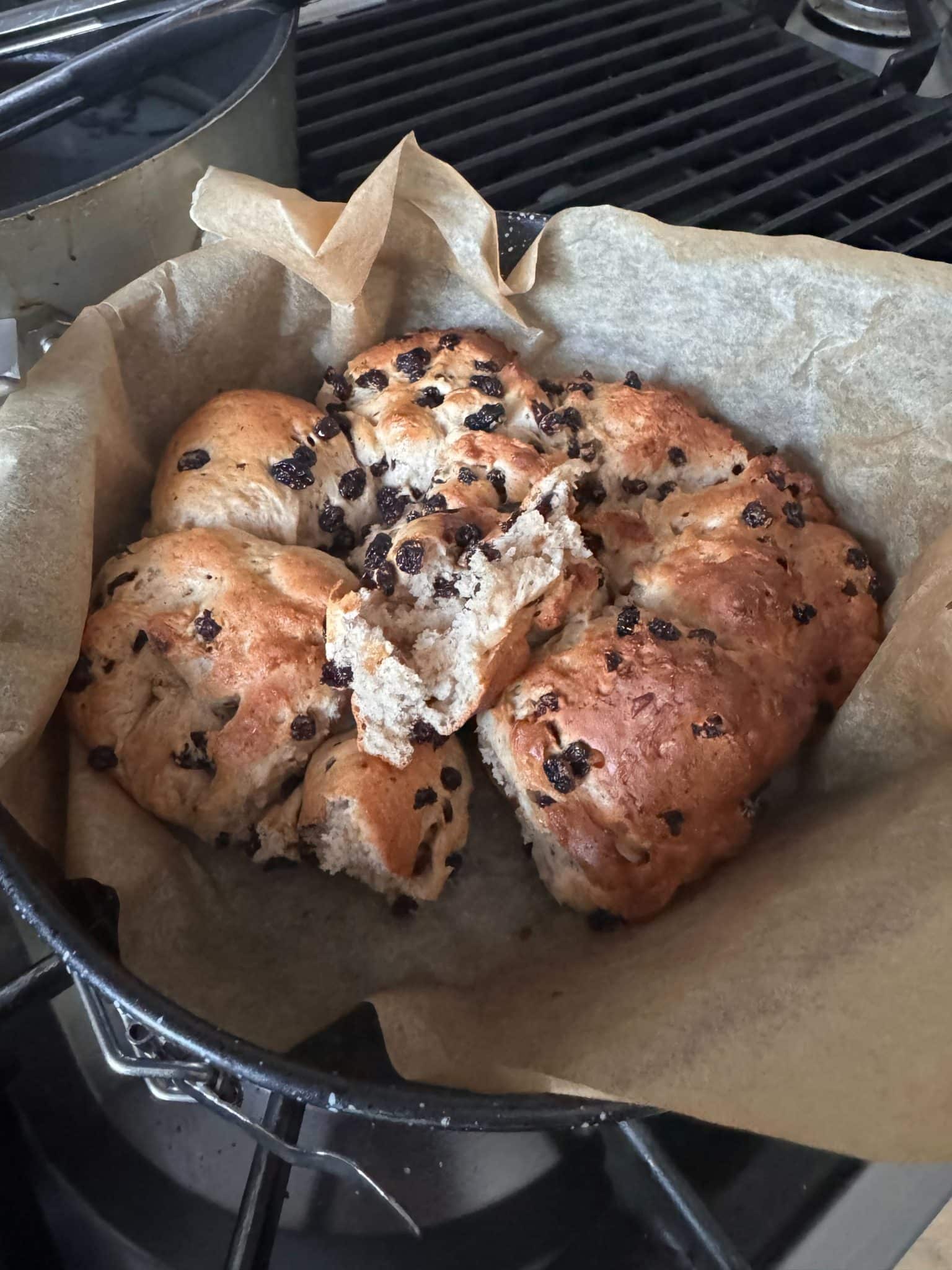 skinnymixer's Hot Cross Buns Thermomix Recipe (Glutenfree) skinnymixers