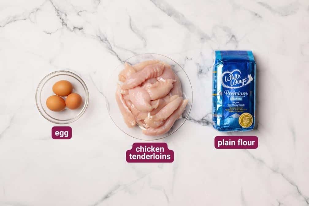 Parmesan Chicken Tender Ingredients