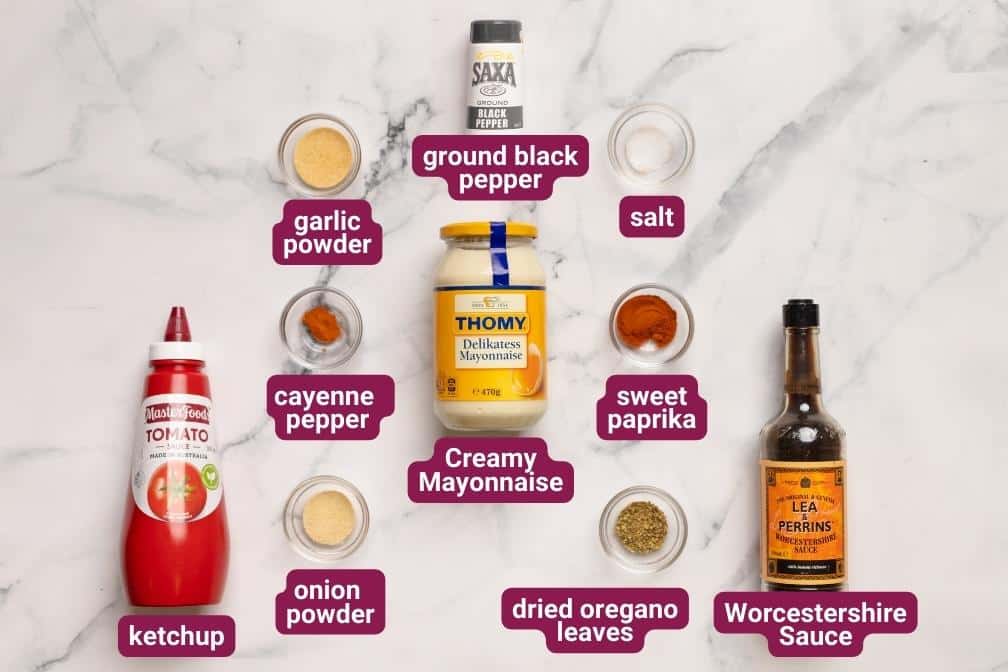 Special Sauce Ingredients