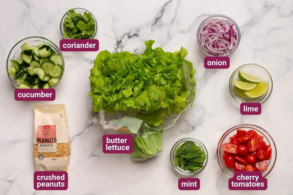 Thai Beef Salad Ingredients