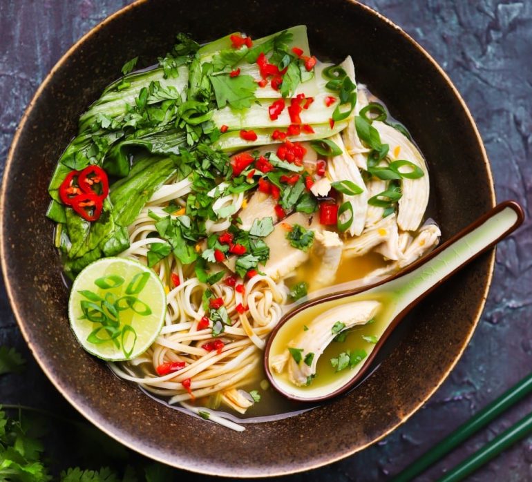 Asian Chicken Noodle Soup