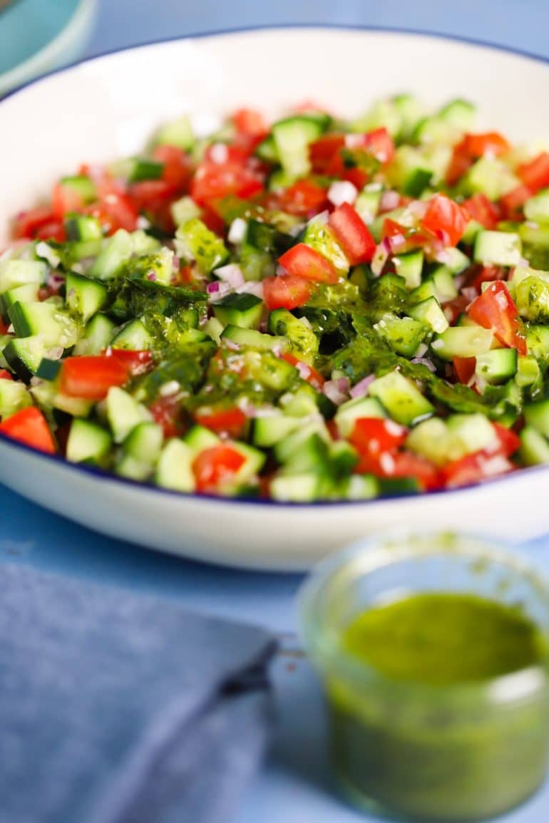 Chopped Tomato Salad