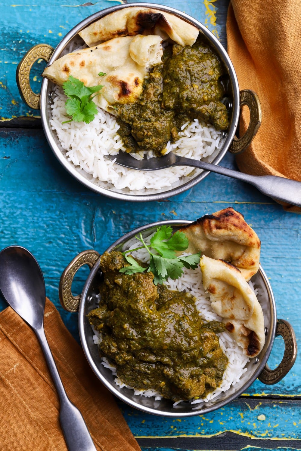 THMD2 Lamb Saag (Spinach Curry Thermomix Recipe) Skinnymixers