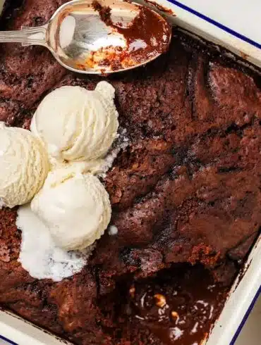 The Easiest Chocolate Self Saucing Pudding Thermomix Recipe