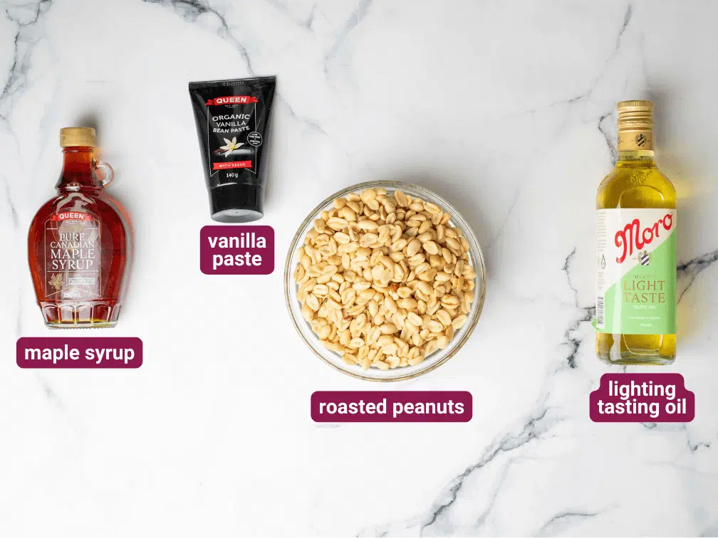 Skinnymixer's Peanut Butter Ingredients