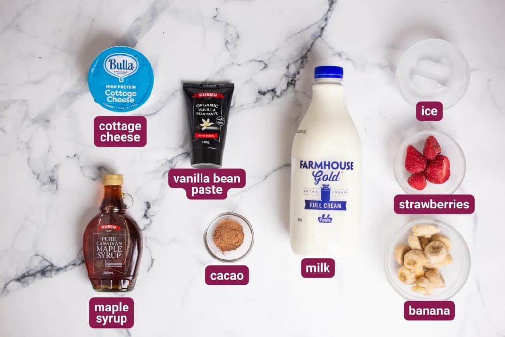 SkinnyAmerica Banana Split Shake