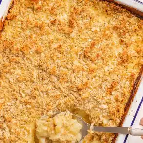 SkinnyAmerica Cheesy Potato Bake