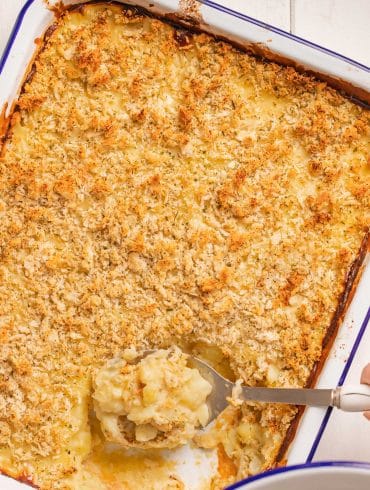 SkinnyAmerica Cheesy Potato Bake