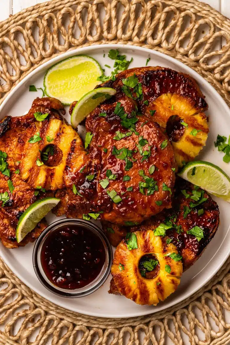 SkinnyAmerica Huli Huli Pork Chops