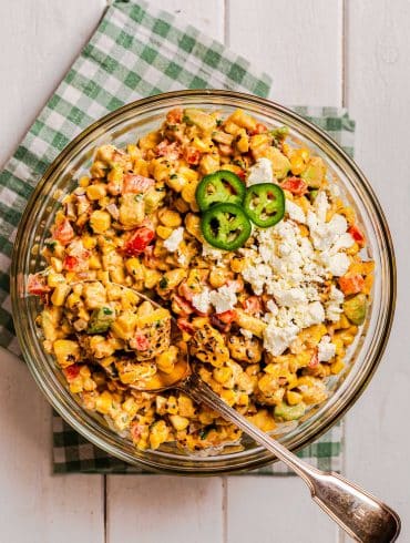 skinnyAmerica Mexican Street Corn Salad