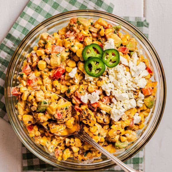 skinnyAmerica Mexican Street Corn Salad