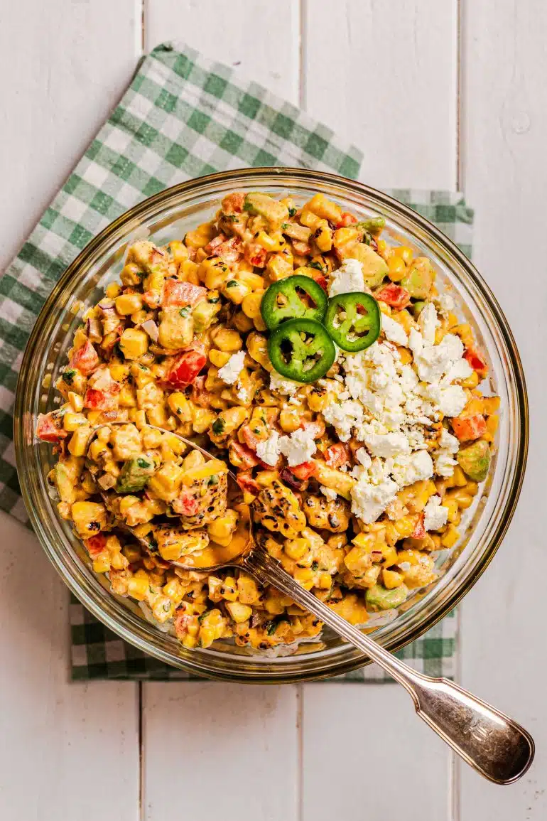 skinnyAmerica Mexican Street Corn Salad