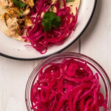 Pickled Cabbage & Onion