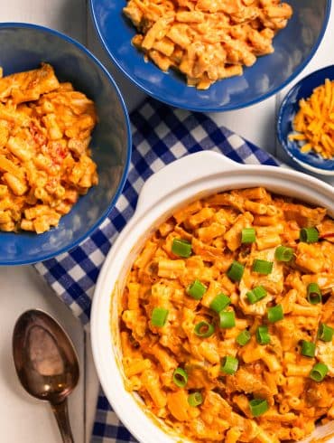 SkinnyAmerica Buffalo Chicken Macaroni