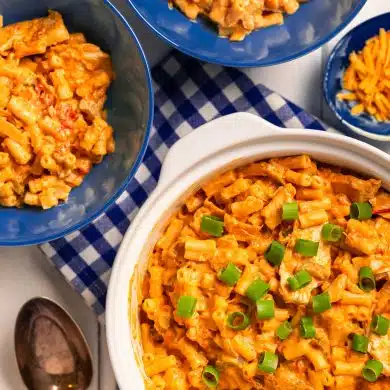 SkinnyAmerica Buffalo Chicken Macaroni